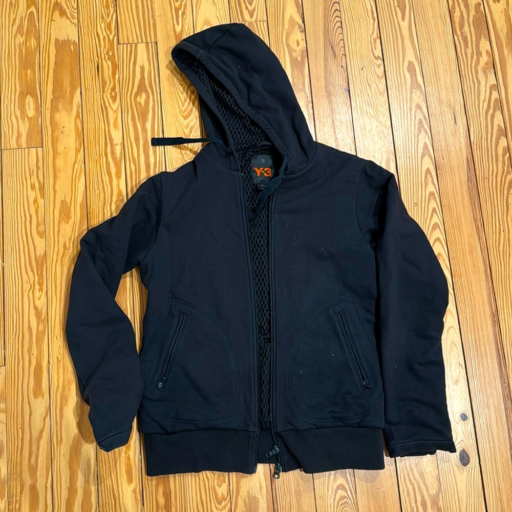 Y-3 Hoodie with mesh lining size M